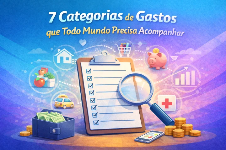 7 Categorias de Gastos que Todo Mundo Precisa Acompanhar