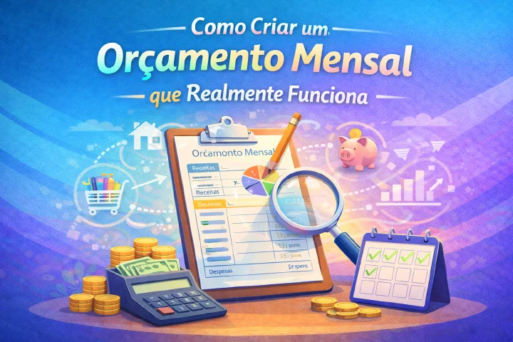 Como Criar um Orçamento Mensal que Realmente Funciona