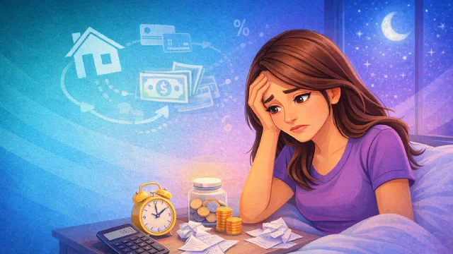 Ansiedad Financiera: Cómo Dejar de Perder el Sueño por Dinero