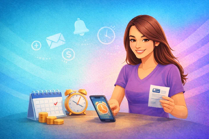 Comment ne plus jamais oublier de payer une facture