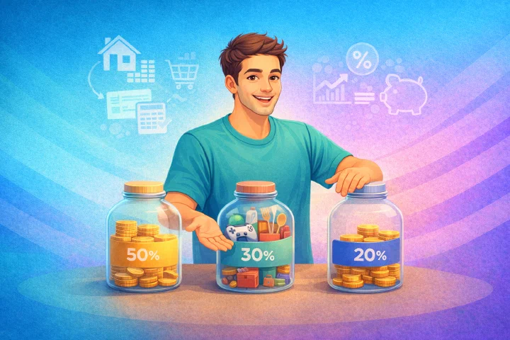 Die 50/30/20-Regel: Gehalt intelligent aufteilen